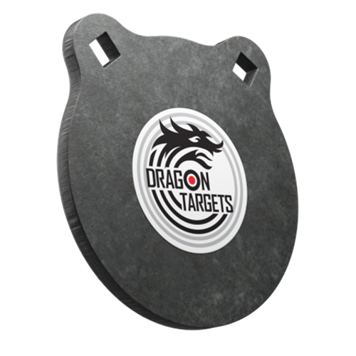 Dragon Targets 6" x 3/8" Raw Gong AR500 Steel Shooting Target