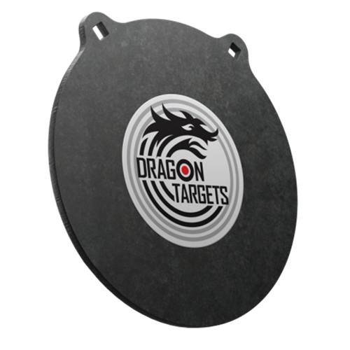 Dragon Targets 12" x 3/8" Raw Gong AR500 Steel Shooting Target