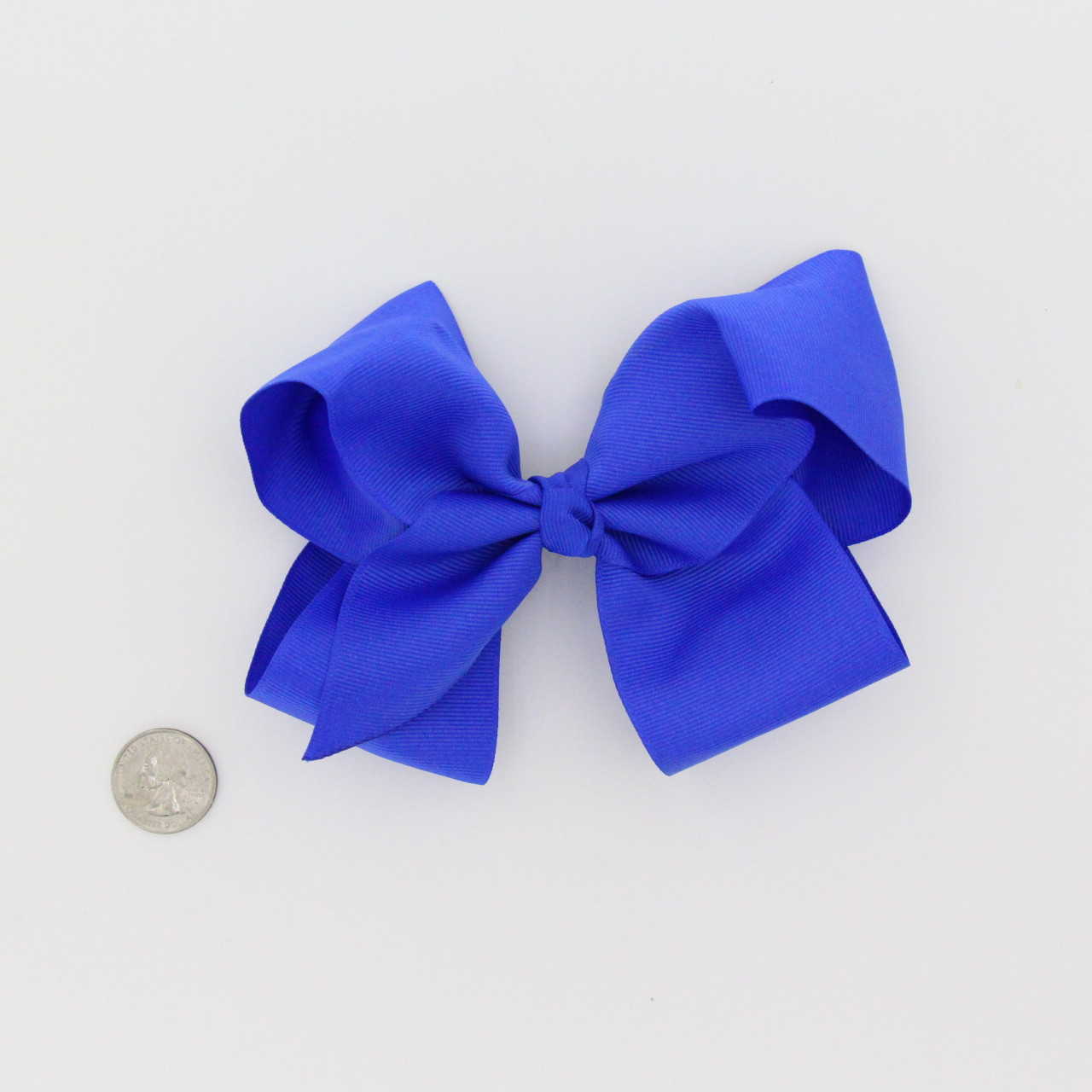 blue ribbon headband