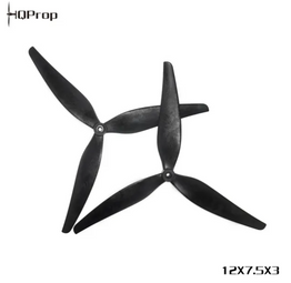 Propellers HQ MacroQuad Prop 12X7.5X3(2CW+2CCW) Black-Glass Fiber Reinforced Nylon