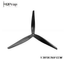 Propellers HQ X-Class Prop 13X9X3V2(1CCW+1CW) Black-Glass Fiber Reinforced Nylon