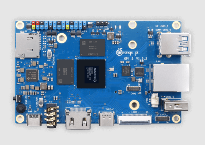 Single Board Computer Orange Pi5  4G