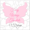 Fairy wings template. 