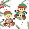 Elf Boy and Girl Candy Holder SVG Files