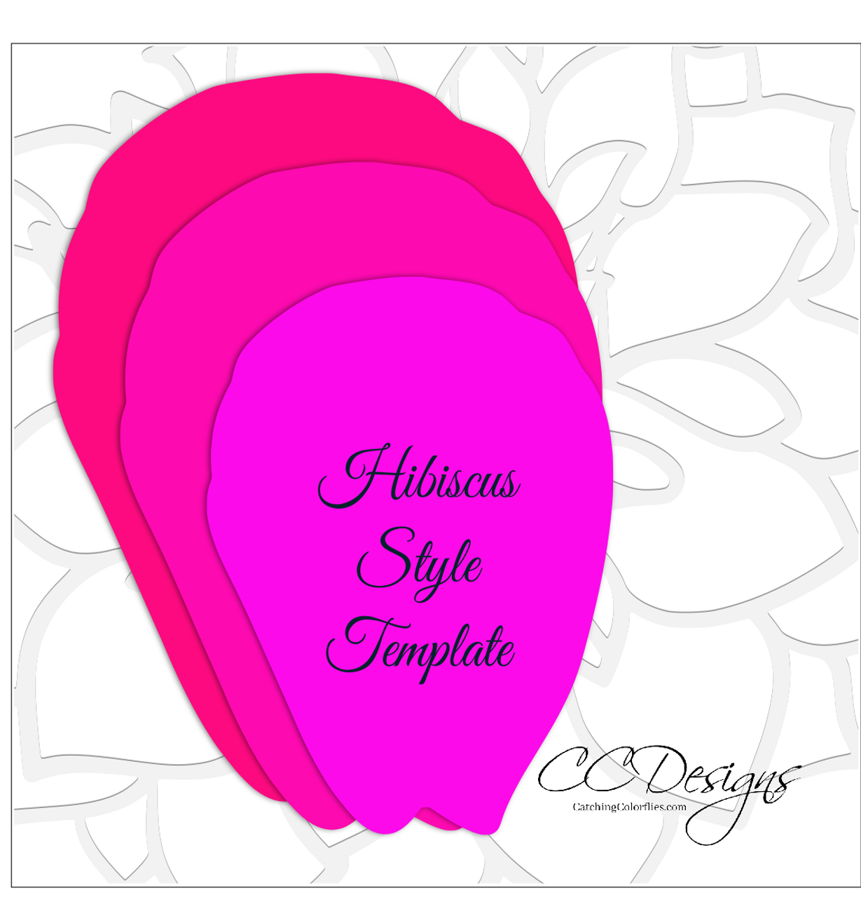 Free Printable Hibiscus Flower Template Free Printable Hibiscus Flower Template