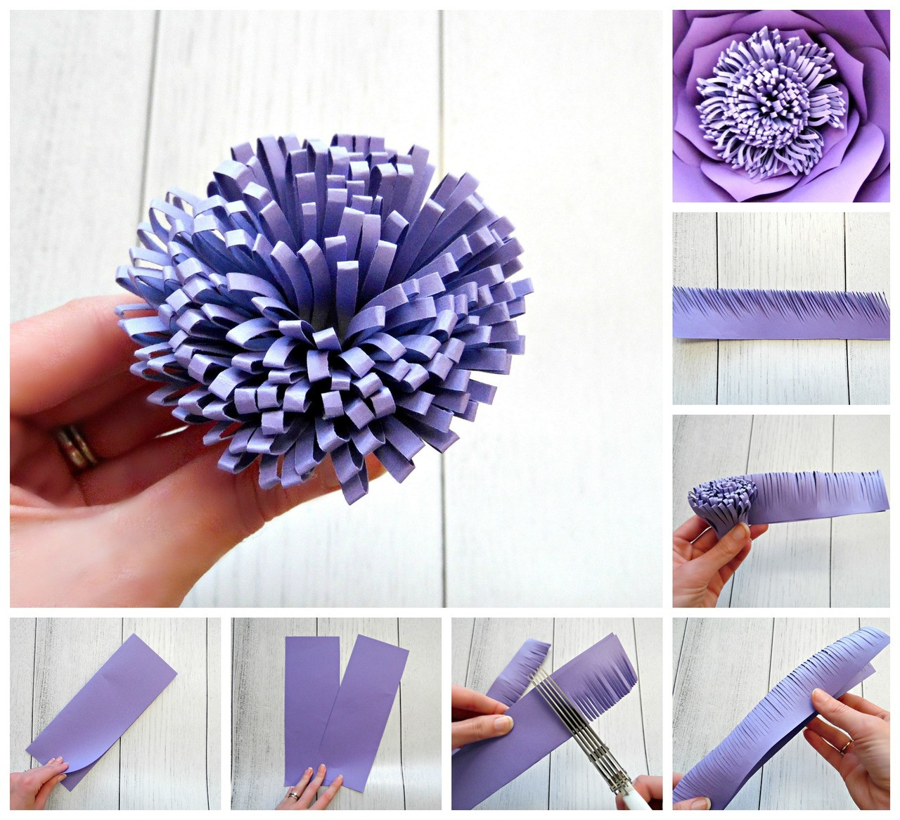 Tutorial: Make Giant Paper Flowers – Smile Mercantile Craft Co.