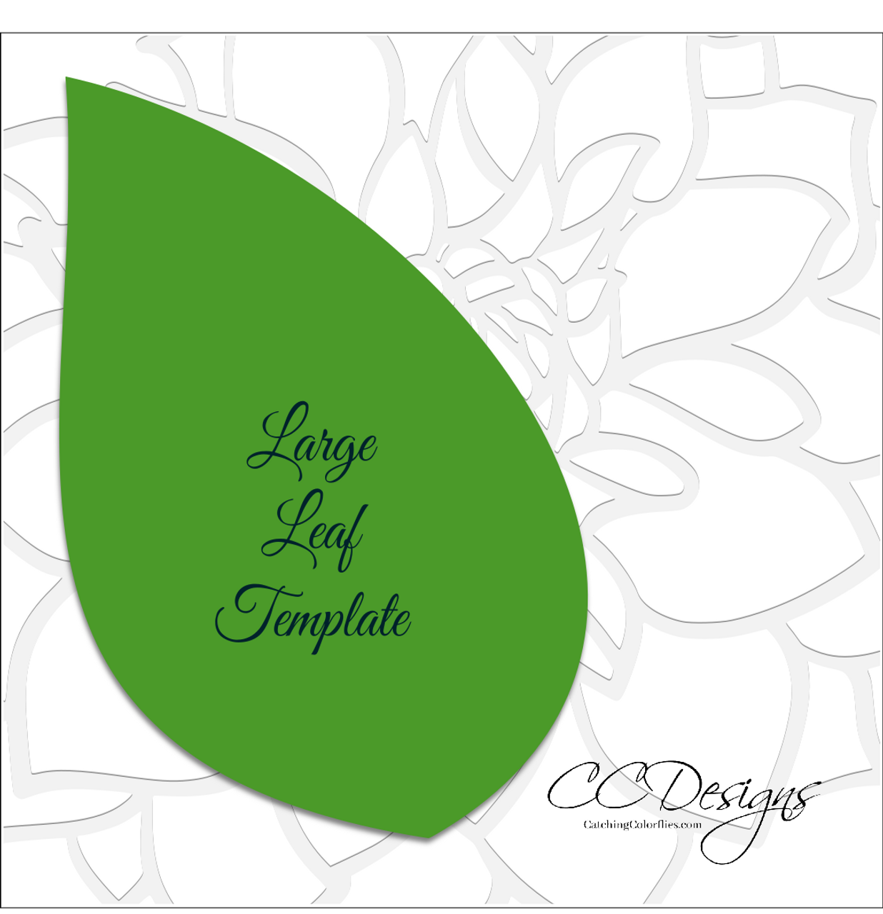 Cora Style Giant Paper Flower Template - DIY Flowers - Catching Colorflies cora-style-giant-paper-flower-template-diy-flowers-catching-colorflies
