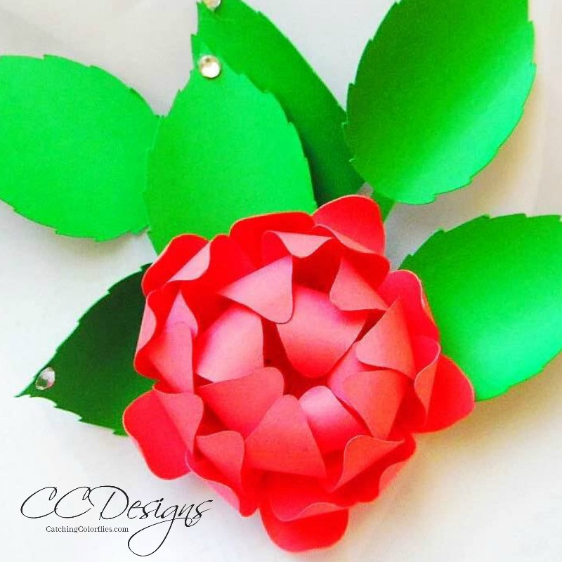 Small Mum Flower Templates - Catching Colorflies