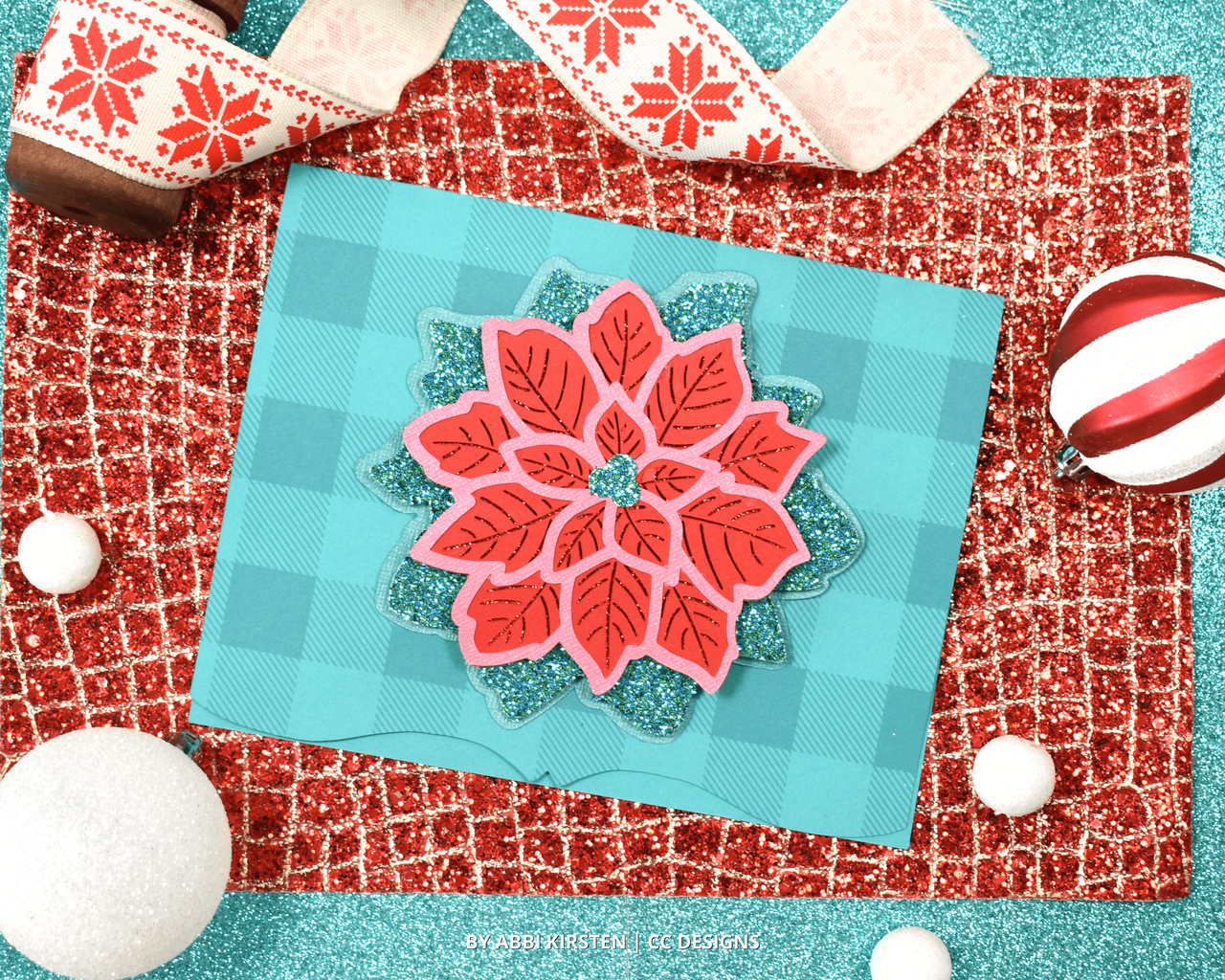 Download Poinsettia Christmas Mandala Svg Craft File Catching Colorflies