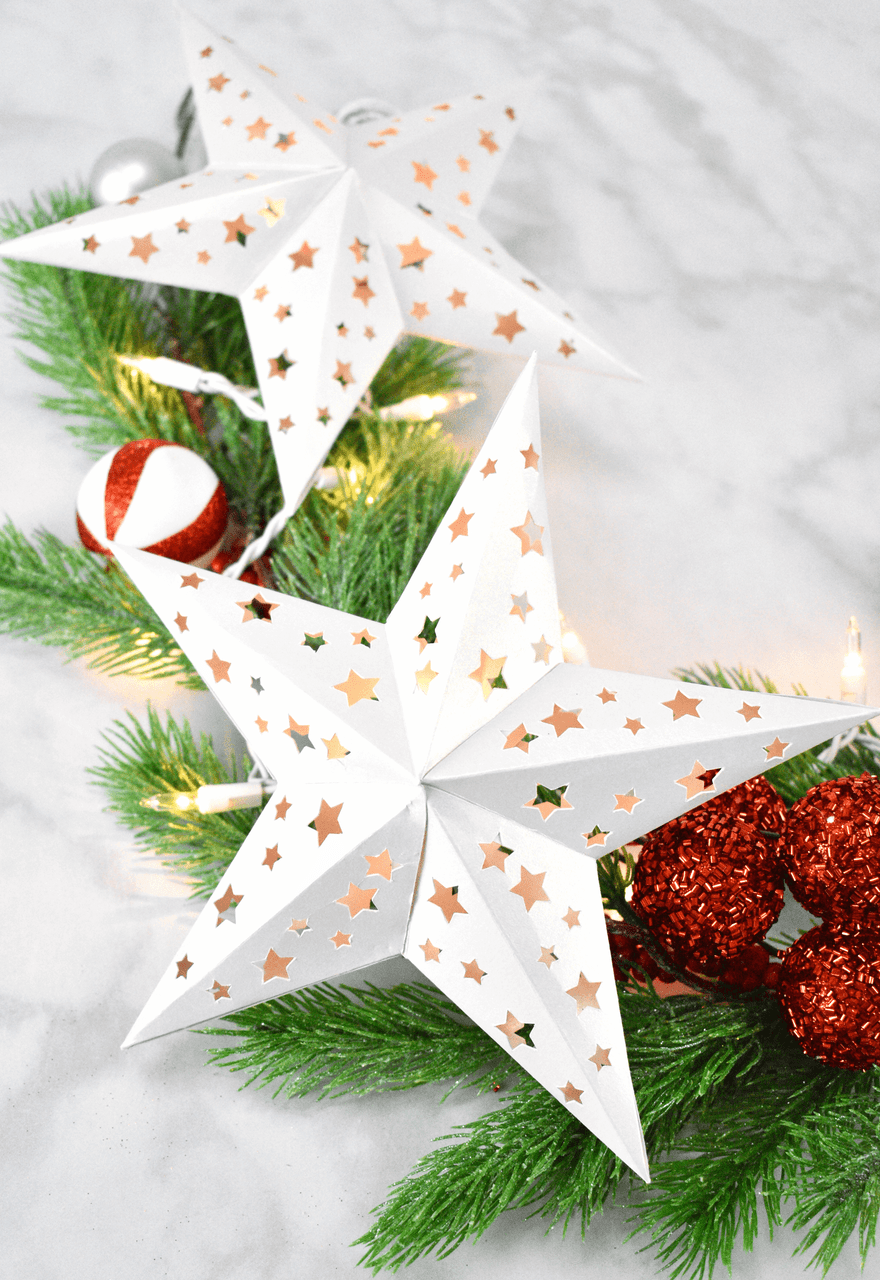 DIY CHRISTMAS PAPER STARS - LADYLAND