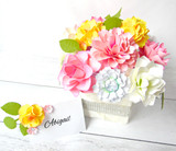 DIY Paper Floral Centerpiece DIY Paper Floral Centerpiece