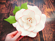Paper Christmas Rose Tutorial