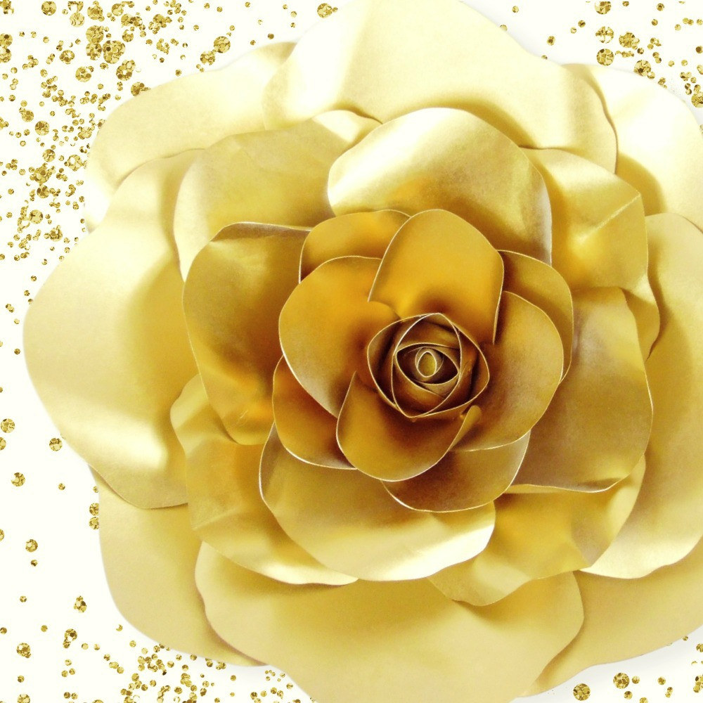 Marigold Paper Flower Templates Catching Colorflies