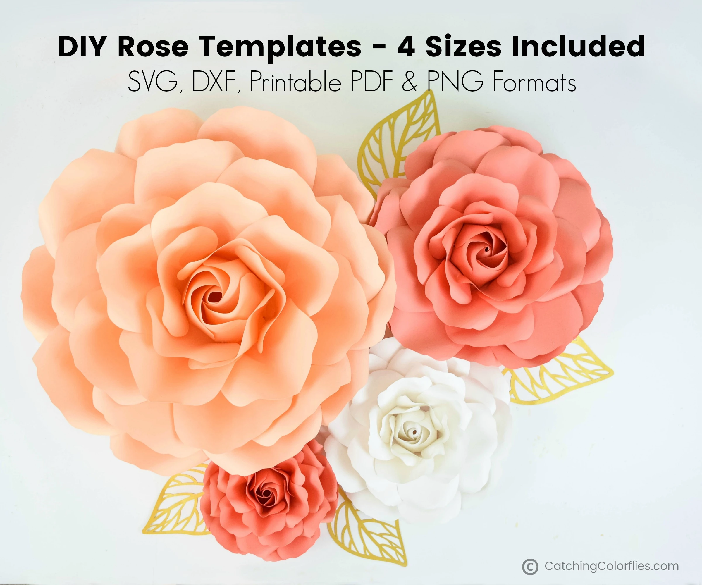Rose Templates - Page 1 - Catching Colorflies