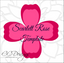 Set of 2 Charlotte & Scarlet Style Flower Templates