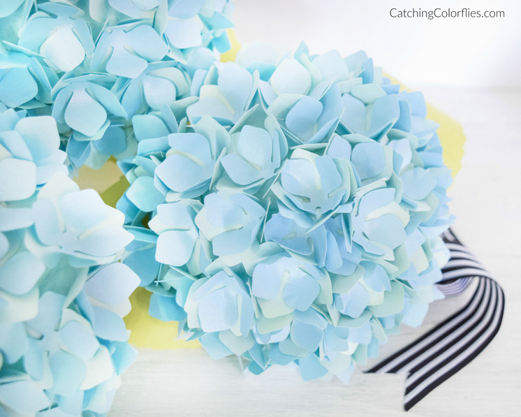 Hydrangea Paper Flower Templates