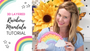 Rainbow Mandala SVG Craft File