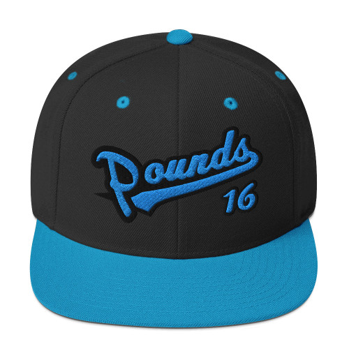 Nashville Pounds 16 Snapback (black/teal/black) Nashville Pounds 16 Snapback (black/teal/black)
