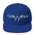 Stay Woke Snapback (royal/white)