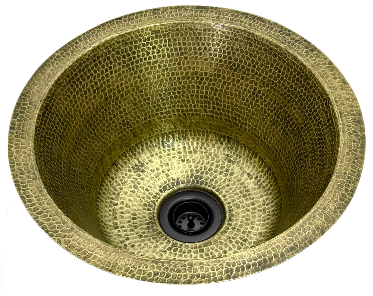 Brass Bar Sink | Antique Brass (AB) Sink | Copper Sinks Direct