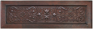 copper apron kitchen sink with floral trellis designer front copper apron kitchen sink with floral trellis designer front