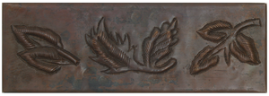 Blowing leaves copper tile liner Blowing leaves copper tile liner