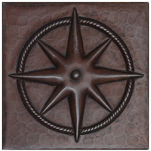 Western Star design copper tile Western Star design copper tile