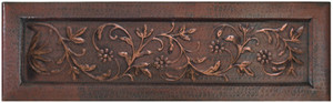 Farmhouse Sink Designer Front (FHA-FVN) Custom Floral Vine Apron Copper Kitchen Sink Farmhouse Sink Designer Front (FHA-FVN) Custom Floral Vine Apron Copper Kitchen Sink