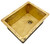 Bar Sink (RTBVA-BRASS) Rectangle Brass Sinks (Custom Available)