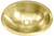 Bath Sink (BO-BRASS) Bath Brass Oval Sinks