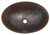 Vessel Sink (OV17) Copper Oval Sink Bowl