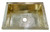 Brass Kitchen (KDI-W1-BRASS) Brass Sink-Single Bowl Brass Kitchen (KDI-W1-BRASS) Brass Sink-Single Bowl