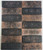 TL000 Fernale copper tile 6"x 2"