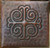 Copper Tile (TL302) Medallion Design Copper Tile (TL302) Medallion Design
