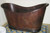 Freestanding copper tub