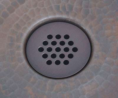 411-DRN Copper Sink 19 Hole Grid Drain for Bath Sinks