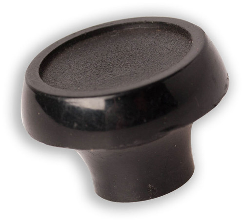 1-1/4 Inch Black Knob 1/4-20 Thread