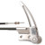 Single Remote Aluminum Lever with  84 Inch cable (Ready to install)
