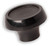 1-1/4 Inch Black Knob 1/4-20 Thread