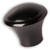 1-1/4 Inch Black Knob 10-32 Thread