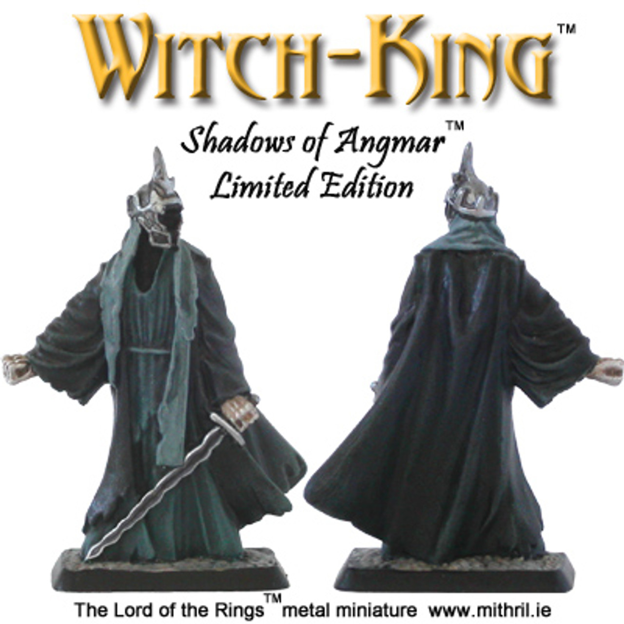 Witch King Shadows Of Angmar Primed Figure
