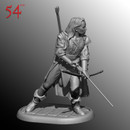 M54-109 Legolas at Helm's Deep - 54mm release of resin miniature in September 2025