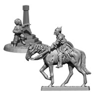 May 2021 Releases: Samwise Gamgee at the Three Farthing Stone and Deadman Captain Mounted.