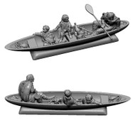 April 2019 Designer Release: Lorien boat with Aragorn, Merry and Pippin.