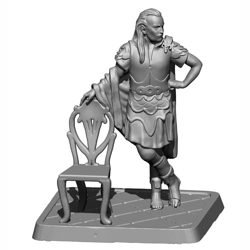 Glorfindel at the council of Elrond UV Resin Miniature.