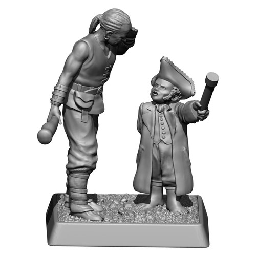 MZ749 Shirriff Lotho - UV resin figure by Mithril Miniatures.