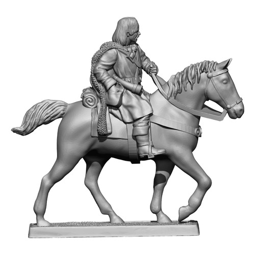 MZ758 Boromir rides to Rivendell UV resin miniature by Mithril Miniatures.