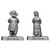 MZ757 Farmer and Mrs Maggot UV resin figures by Mithril Miniatures.
