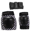 Protec PROTEC JUNIOR - STREET GEAR 3 PACK - Black Checkered Design 