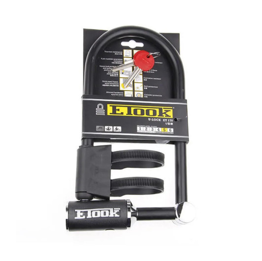  ETOOK ET170 U-Lock For Bike / E-Scooter - LARGE 